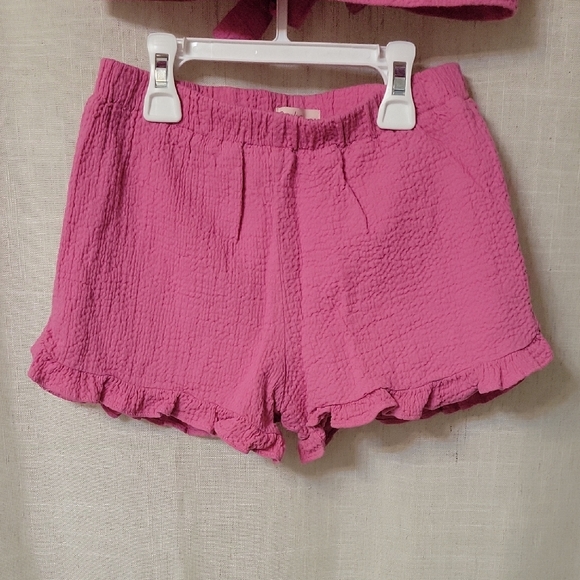 Paisley Lane Pink Textured Two-Piece Set - Picture 4 of 9